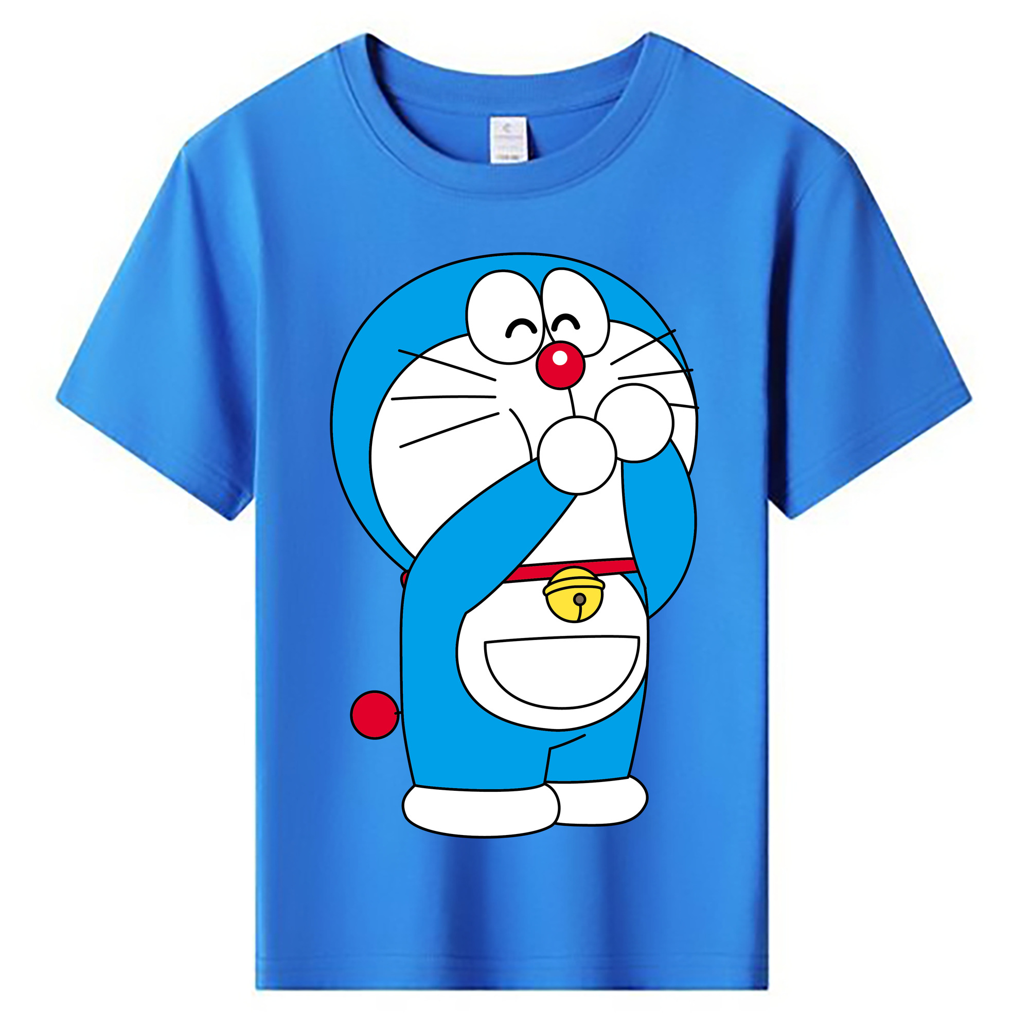 （画像用） ドラえもん Doraemon 綿100％キッズTシャツ（フロントプリント）
